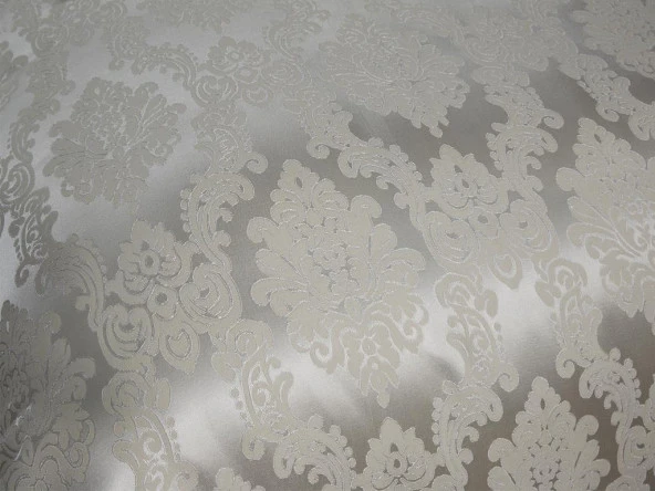 Toprak Jakarlı Şönil Yatak Örtüsü Gri - Resim 3