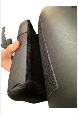 bike sky Motosiklet Çanta Sırt Dayama Siyah Deri (Universal) Ultra Konfor - 5