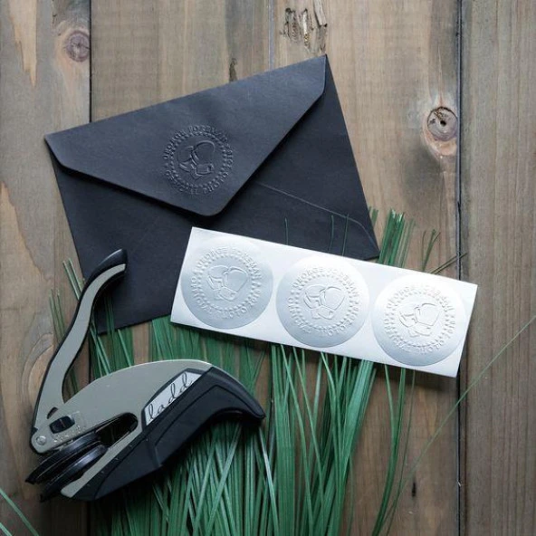 Soğuk Mühür Kabartma Damga Portatif El Tipi Baskı Makinesi - Resim 3