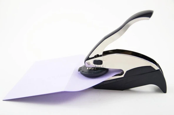 Soğuk Mühür Kabartma Damga Portatif El Tipi Baskı Makinesi - Resim 8