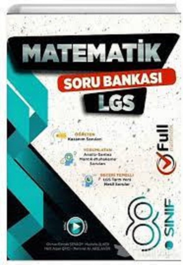 Full Matematik Yayınları 8. Sınıf LGS Matematik Soru Bankası - Mustafa Ülker