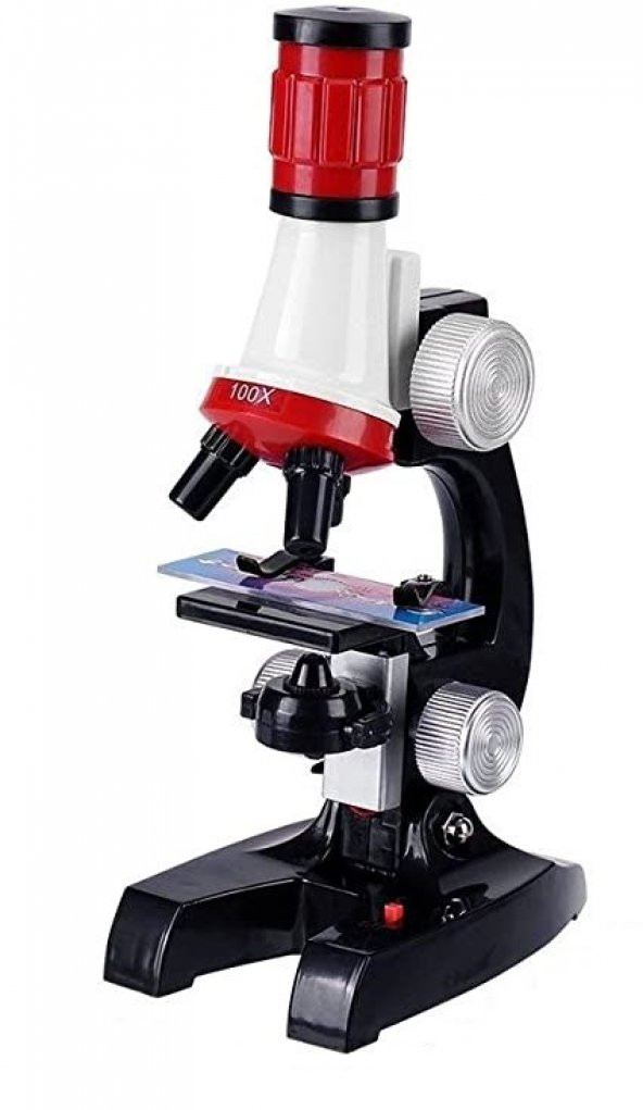 Hayal Sepeti  Science Kits For Kids Microscope Beginner Microscope Kit LED 100X, 400X, And 1200X - 5