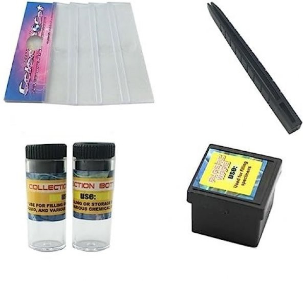 Hayal Sepeti  Science Kits For Kids Microscope Beginner Microscope Kit LED 100X, 400X, And 1200X - 7