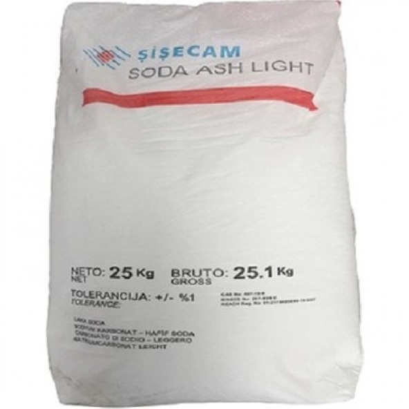 Çamaşır Sodası Sodyum Karbonat 25 kg