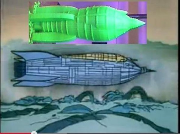 Flash Gordon Filmation Sürümü Plastik Aparat