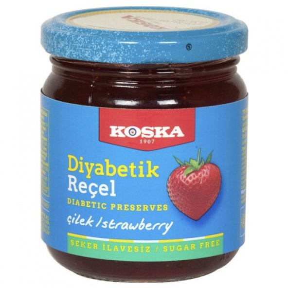 Koska Light Diyabetik Reçel Çilek 240gr