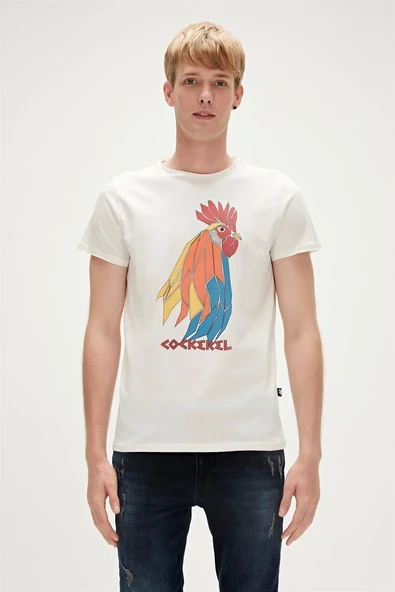 Bad Bear 23.01.07.012-C04 Cockerel Erkek T-Shirt