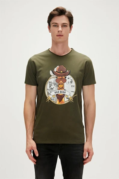 Bad Bear 23.01.07.036-C70 Giraffe Erkek T-Shirt