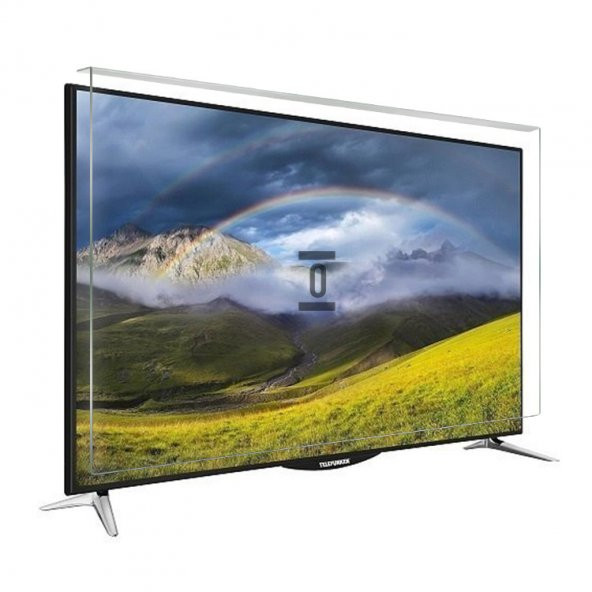Bestomark Kristalize Panel Grundig 49 VLE 6565 WL Tv Ekran Koruyucu Düz (Flat) Ekran