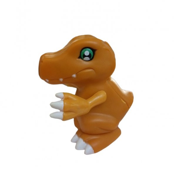 Digimon Pokemon Agumon Charmander  1 Adet Sesli Işıklı Konuşan Figürler Dijimon Oyuncak - 2