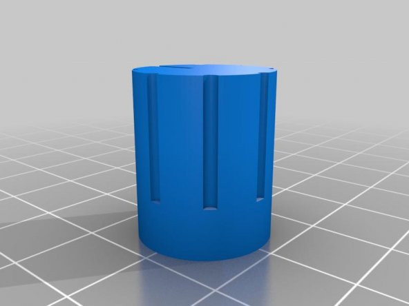 Poti Knob Real 6Mm Ve Yazdırmak Kolay Plastik Aparat