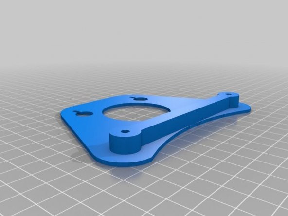100Mm Monitör Vesa Duvar Montajı Plastik Aparat - 3