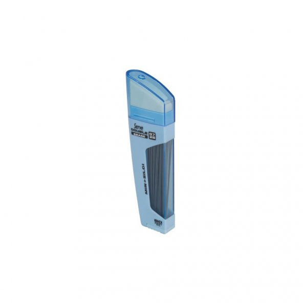 Serve Double Erase 0.7 mm Gök Mavi - Min & Silgi