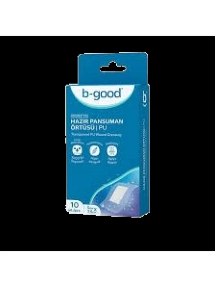 B-Good Hazır Pansuman Örtü Su Geçirmez 5x7.5 cm 10 Lu