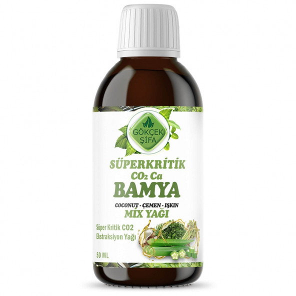 Bamya Süperkritik Mix Yağı 50 ml (OKRA SUPERCRİTİCAL MİX OİL)