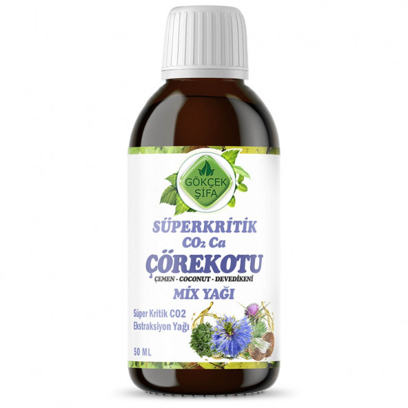 Çörek Otu Süperkritik Co2 Ca Mix Yağı 50 ML