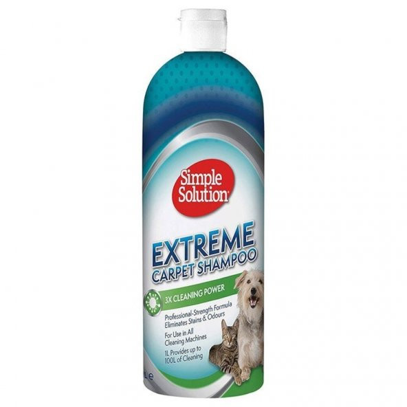 Simple Solution Extreme 3 Kat Etkili Halı Şampuanı 1 L
