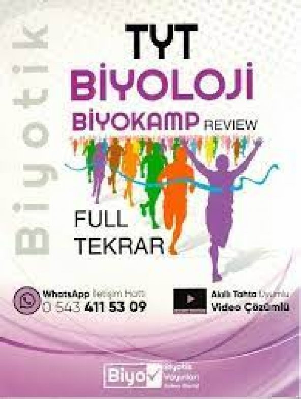 TYT Biyoloji Full Tekrar Biyokamp Biyotik Yayınları