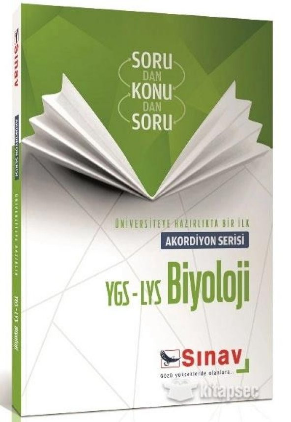 YGS LYS Akordiyon Serisi Biyoloji Konu Anlatımlı Soru Bankası Sınav Dergisi Yayınları