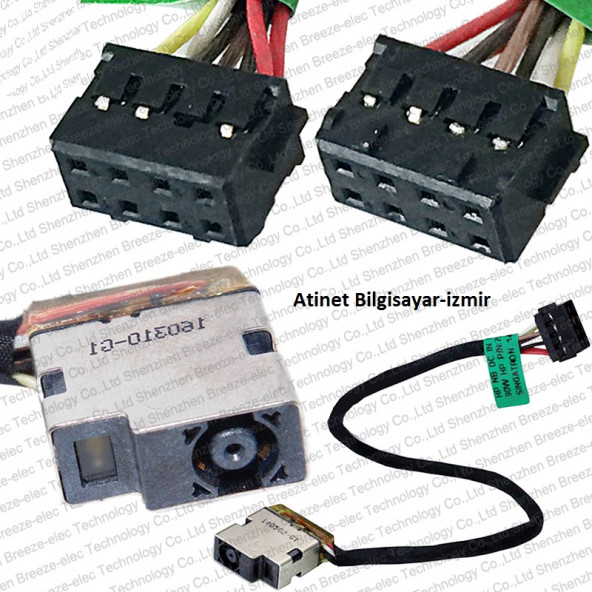 Hp Pavilion 15-E  15-E056St 15-E057St 15-E054St 15-E055St  15-E053St  15T-E 17-E 709802-Yd1 Power Jack Şarj Soketi