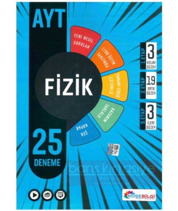 KÖŞEBİLGİ AYT FİZİK 25 DENEME