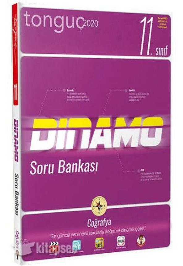 11. Sınıf Dinamo Coğrafya Soru Bankası Tonguç Akademi