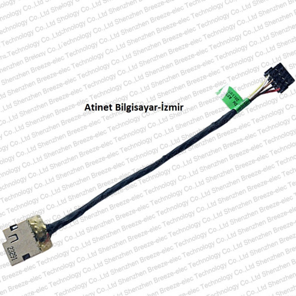 HP 717370-FD6 717370-SD6 717370-TD6 717370-YD6 CBL00379-0100  Power Jack Şarj Soketi - Resim 5