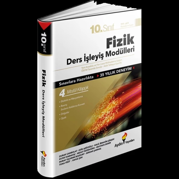 10. Sınıf Aydın Fizik Ders İşleyiş Modülleri