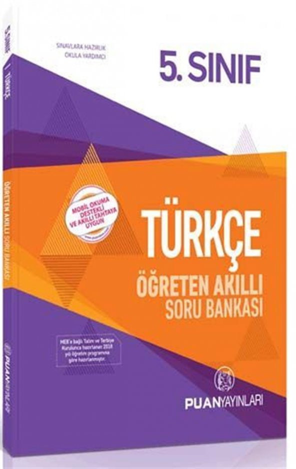 PUAN YAYINLARI 5.SINIF TÜRKÇE SORU BANKASI