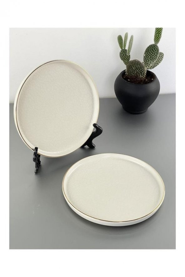 Glore İstanbul Vella 6 Kişilik Pasta Tabağı 20 Cm