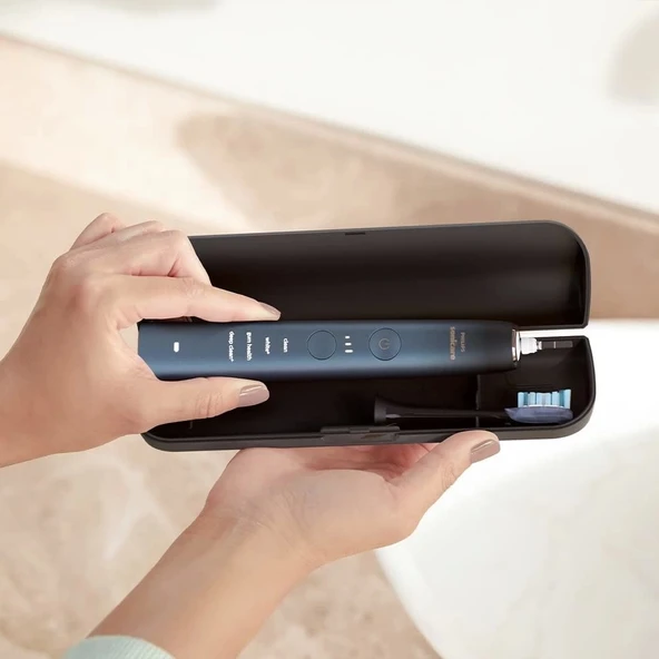 Philips Sonicare 9000 Özel Sürüm Şarj Edilebilir Diş Fırçası Mavi - 4