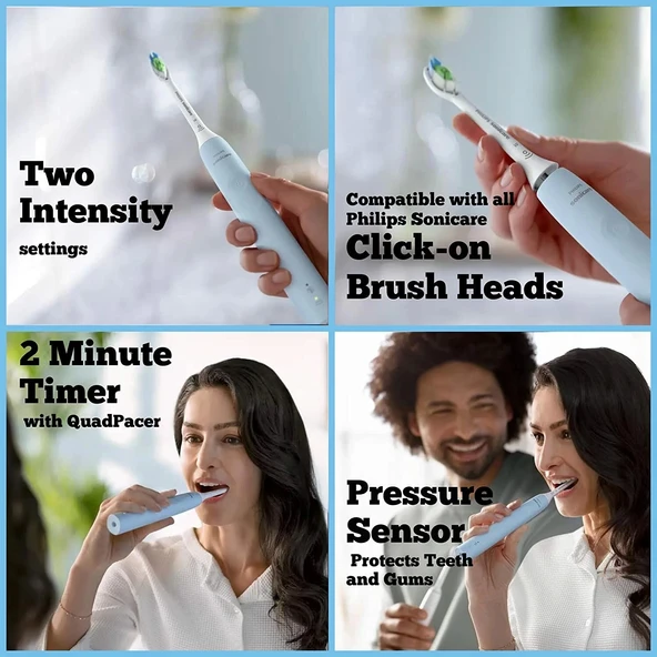 Philips Sonicare Elektrikli Diş Fırçası DiamondClean - Mavi - 2