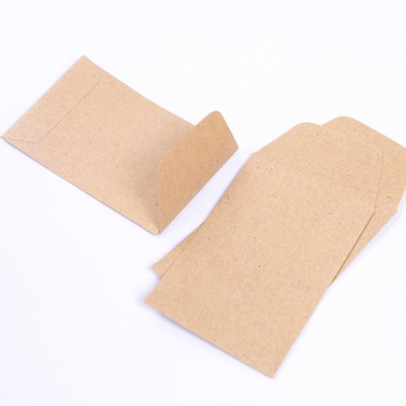 Kraft tohum zarfı, 5.5x9 cm  5 adet