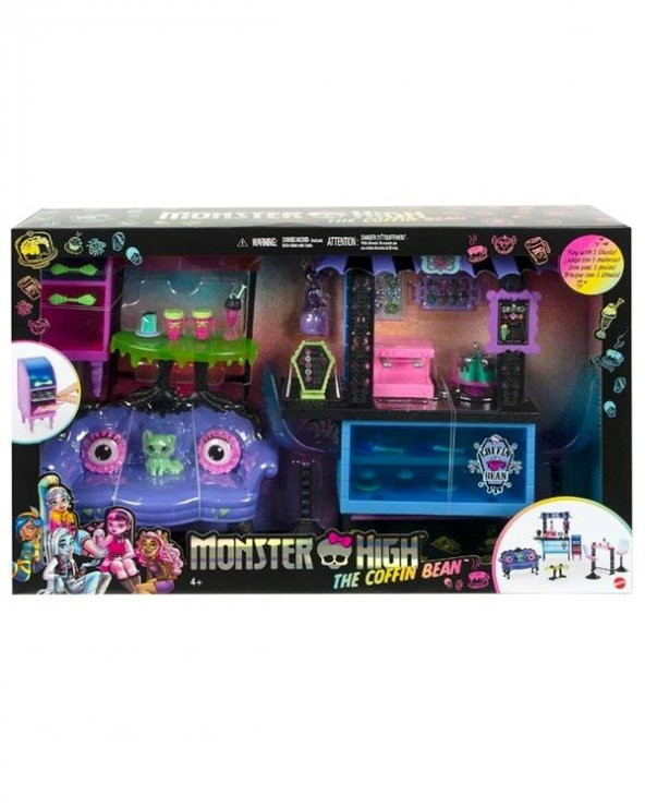 Monster High The Coffin Bean Restoran Oyun Seti HHK65