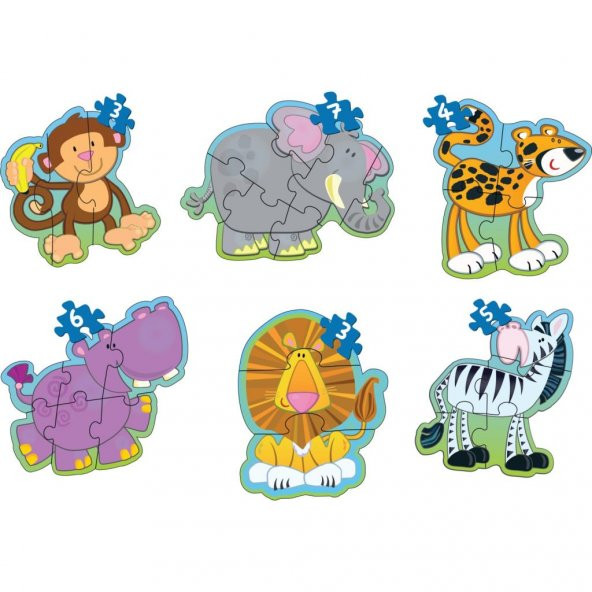 Baby Puzzle İlk Hayvanlarım Lisanslı Ürün - 2