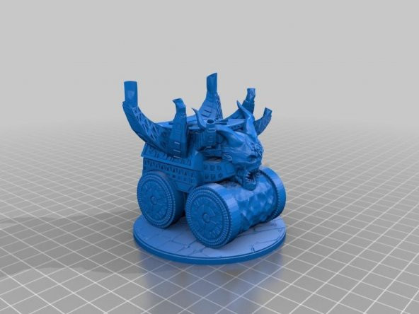 Hellfire Engine - Dnd 5E Plastik Aparat - Resim 3