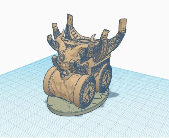 Hellfire Engine - Dnd 5E Plastik Aparat - Resim 5