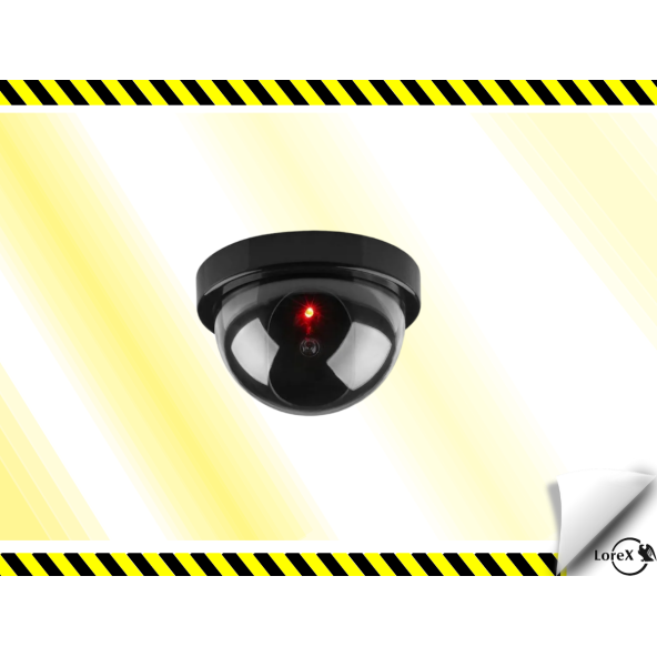 Aircraft Hareket Sensörlü Caydırıcı Dome Kamera