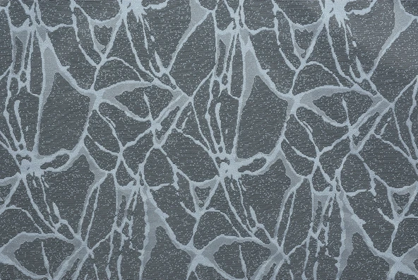 MERMER MODEL KIRIK BEYAZ RENK TEK KANAT Hazır dikilmiş Pileli Fon Perde 300*260 cm - Resim 3