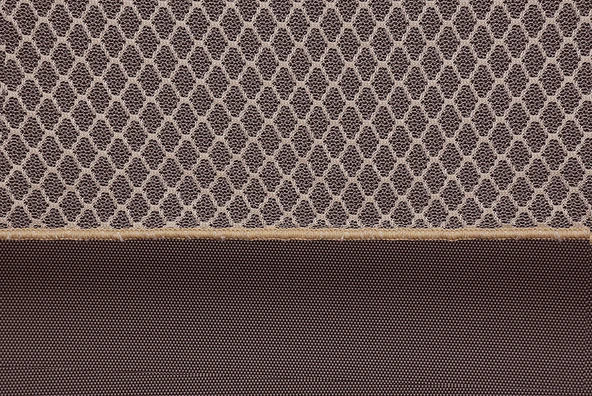 BAKLAVA MODEL VİZON RENK TEK KANAT Hazır dikilmiş Pileli Fon Perde 300*260 cm - Resim 3