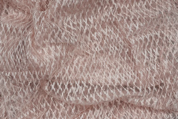 BÜYÜK BAKLAVA MODEL PUDRA RENK TEK KANAT Pileli Fon Perde 75*260 cm - Resim 5