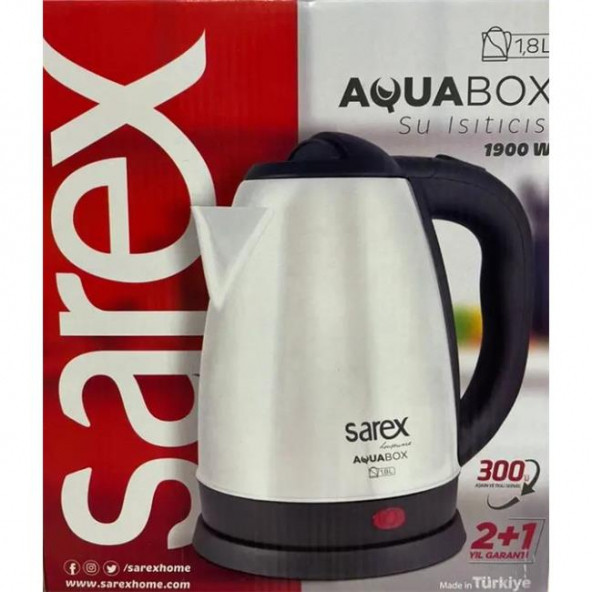 Sarex SR-3211 Aqua Box Çelik Su Isıtıcı Kette 18Lt - 2