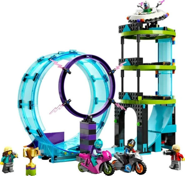 LEGO City 60361 Ultimate Stunt Riders Challenge - Resim 3
