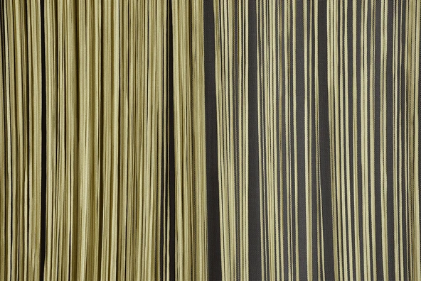 DÜZ İP MODEL AÇIK HAKİ YEŞİL RENK HAZIR İP PERDE En_300 Cm Boy_280 Cm ürün görseli 1