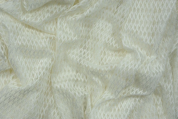 BÜYÜK BAKLAVA MODEL KREM RENK TEK KANAT Hazır dikilmiş Pileli Fon Perde 300*260 cm - Resim 8