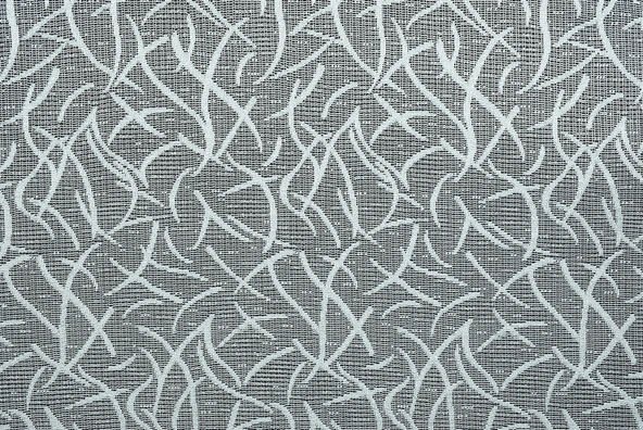 ÇALI MODEL KIRIK BEYAZ RENK TEK KANAT Hazır dikilmiş Pileli Fon Perde 300*260 cm ürün görseli