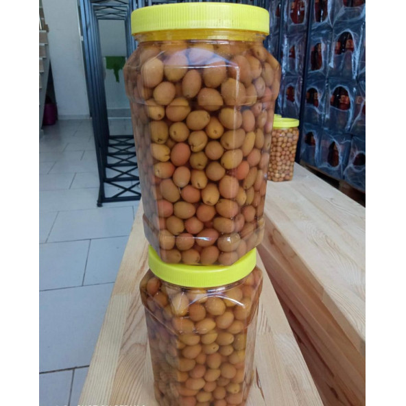 Yeşil Çizik Zeytin Edremit Yağlı 1.5 KG - 2