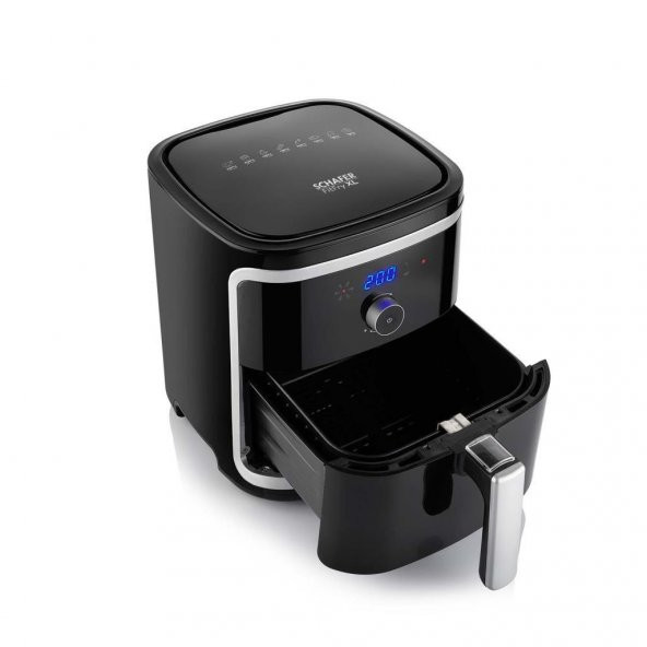 Schafer Fit Fry XL Airfryer Sıcak Hava Fritözü- Siyah - 2