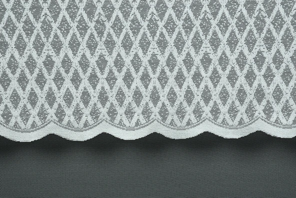 KOZA MODEL KREM RENK TEK KANAT Hazır dikilmiş Pileli Fon Perde 300*260 cm - Resim 3