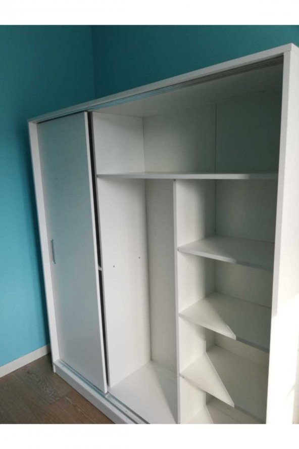 Tamamı Mdflam 3 Kapılı Sürgülü GarAynasız - 3